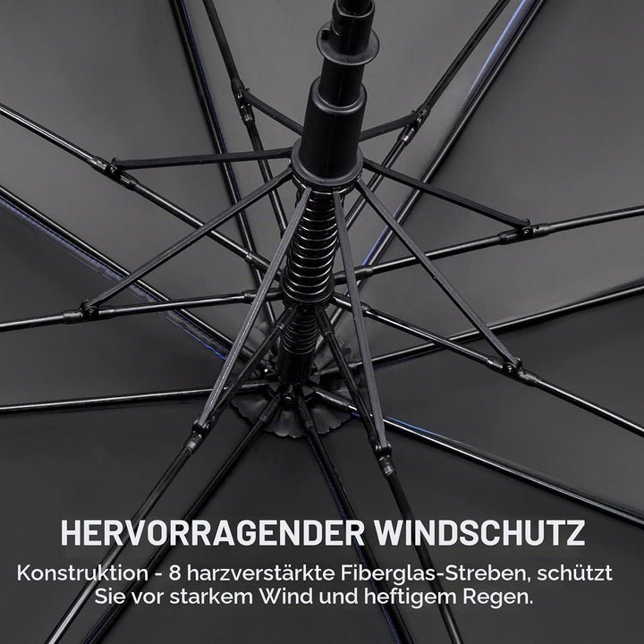 G4Free 62/68/72 Inch UV-Schutz Winddicht Sonnen- und Regenschirm Golfschirm Autorisches Öffnen Doppe