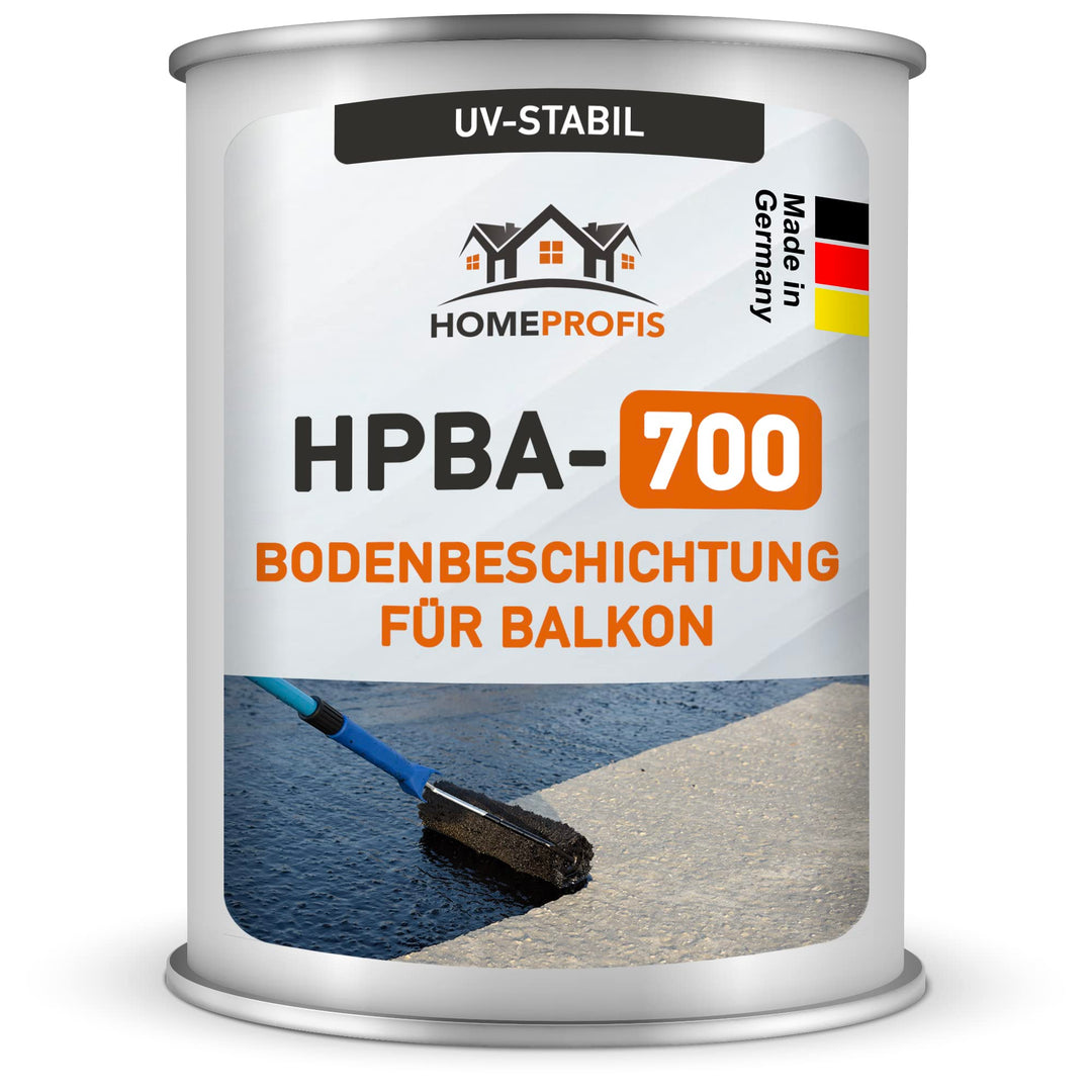 Home Profis® HPBA-700 seidenmatte UV-beständige 1K Bodenfarbe (5m²) für Balkon &amp; Terrasse in RAL 102