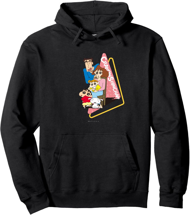 Crayon Shin-chan　All the Nohara family gather! Pullover Hoodie
