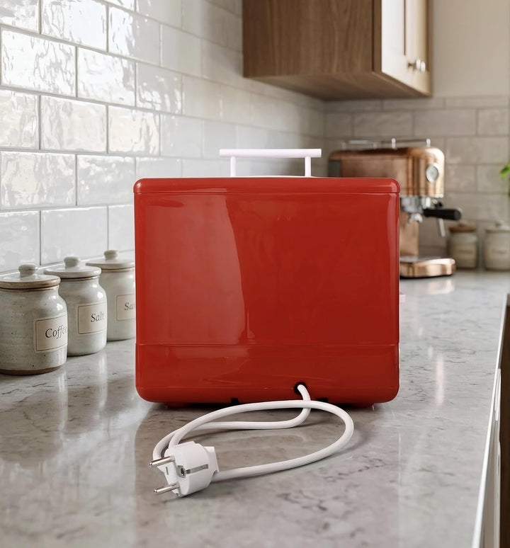 Salco Coca-Cola HotDog Steamer SHD-80CC,Retro, rot, perfekt für jeden