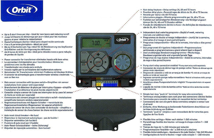 Orbit 94876 Pocket Star ULTIMA – Programmierer für Stationen, 6 teilig