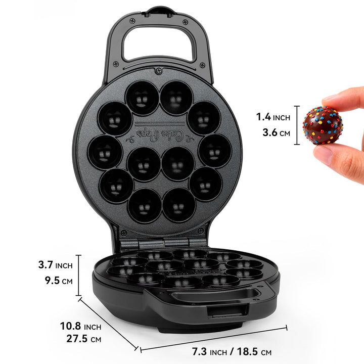 Flip Cake Pop Maker, stellen Sie 12 x 1,4 cm grosse Cake Pops her, Zubehör für Cake Pops, Snack - Ma