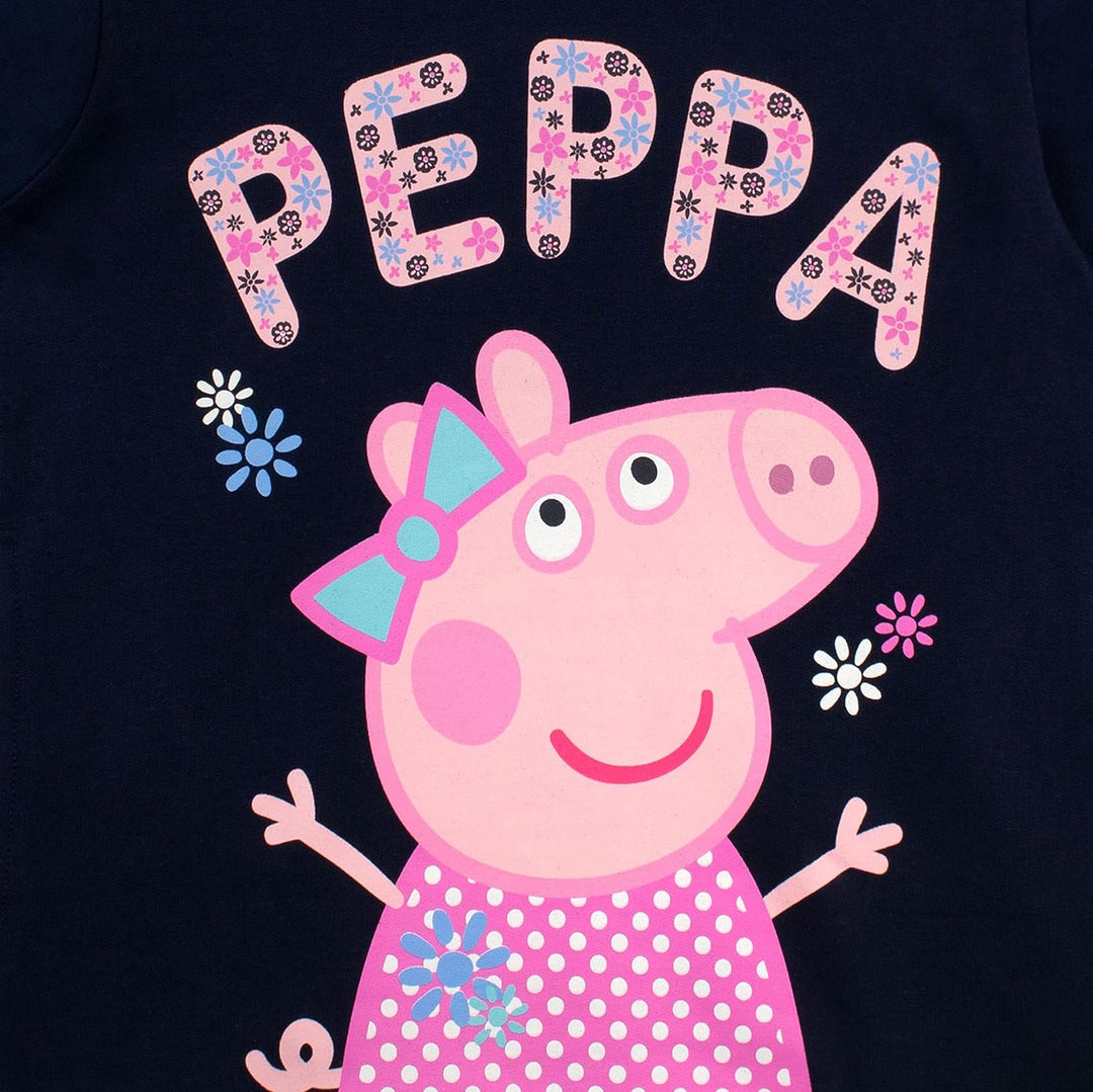 Peppa Wutz Mädchen Peppa Pig Sweatshirt 110 Mehrfarbig, 110 Mehrfarbig