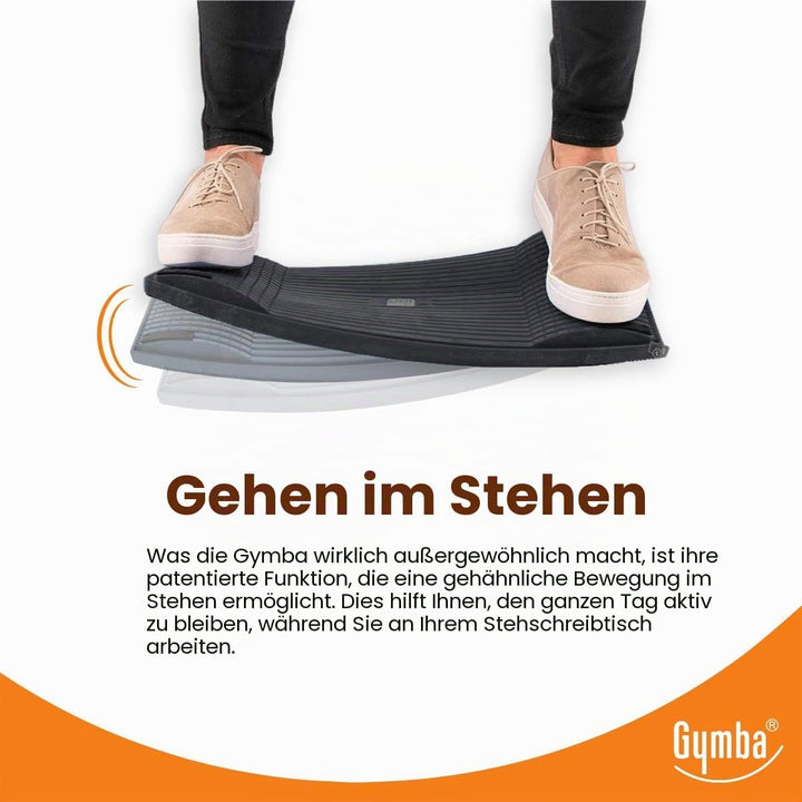 gymba Active Board Steh-Plattform, Gehen während dem Stehen