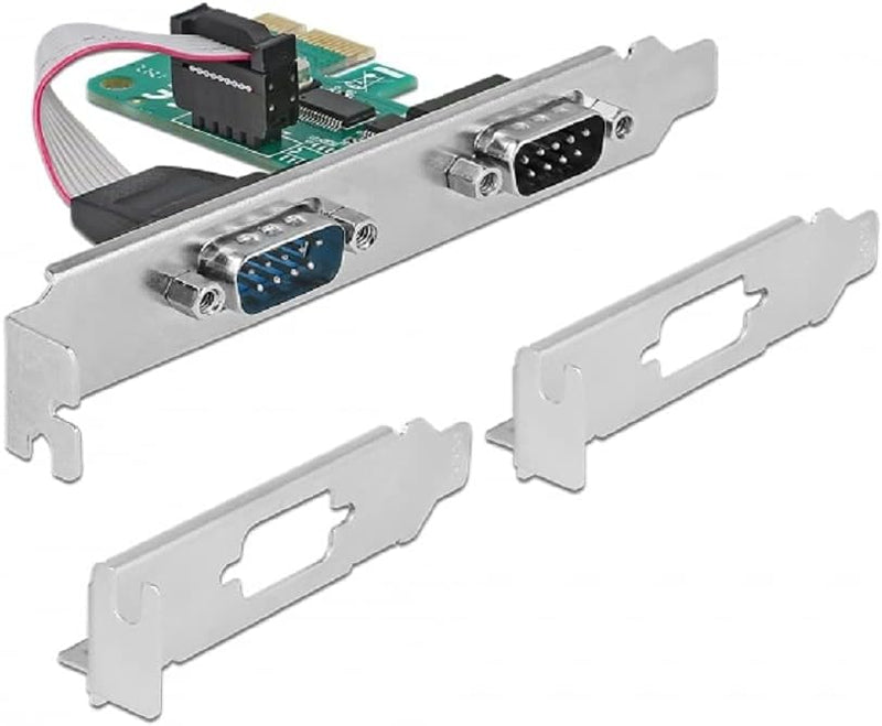Delock PCI Express Karte zu 2 x Seriell RS-232