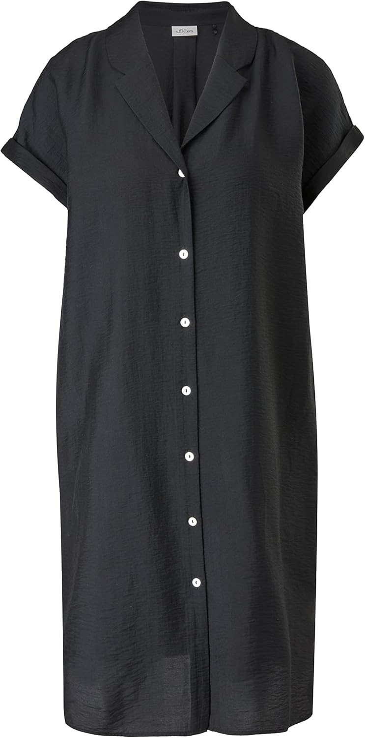 s.Oliver BLACK LABEL Damen Kleid 32 Schwarz, 32 Schwarz