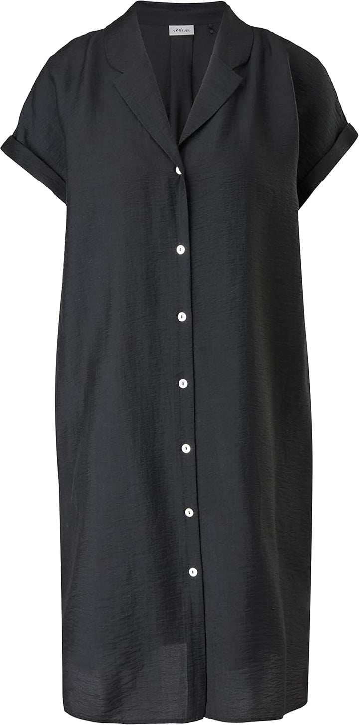 s.Oliver BLACK LABEL Damen Kleid 32 Schwarz, 32 Schwarz