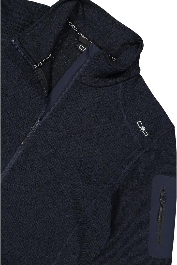 CMP - F.lli Campagnolo Herren Jacke Fleecejacke 3XL B.Blue - Antracite, 3XL B.Blue - Antracite
