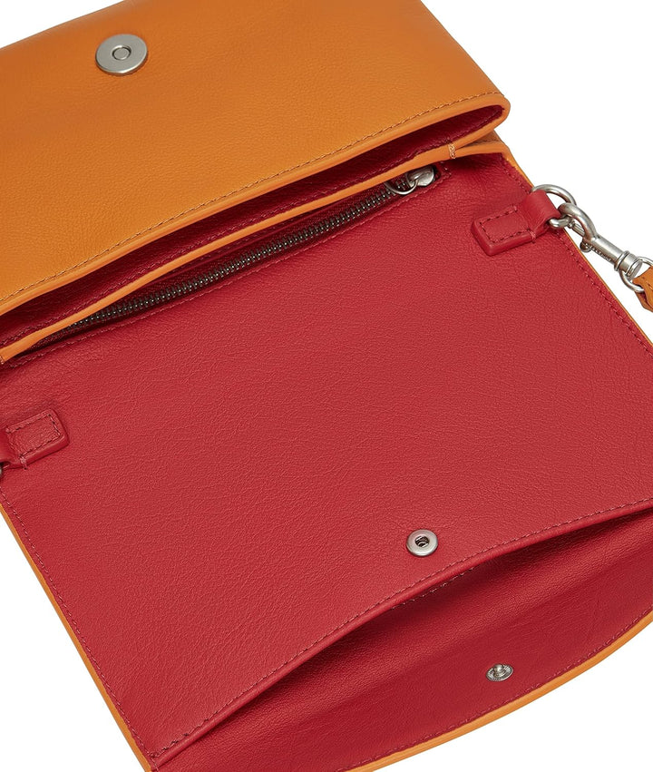 Liebeskind Damen Clutch Crossbody XS Brick, Brick