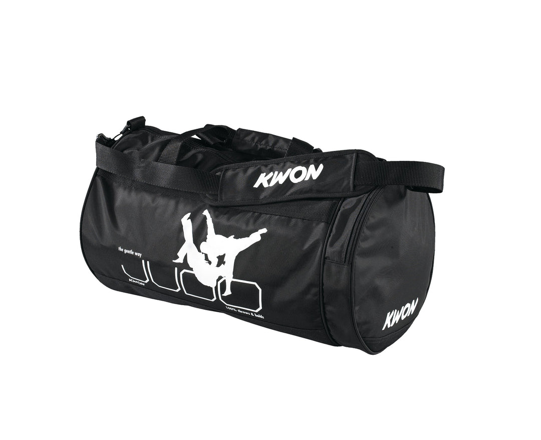 Kwon Trainingstasche Judo, schwarz, 48 x 24cm, 5016001 48 x 24cm Schwarz, 48 x 24cm Schwarz