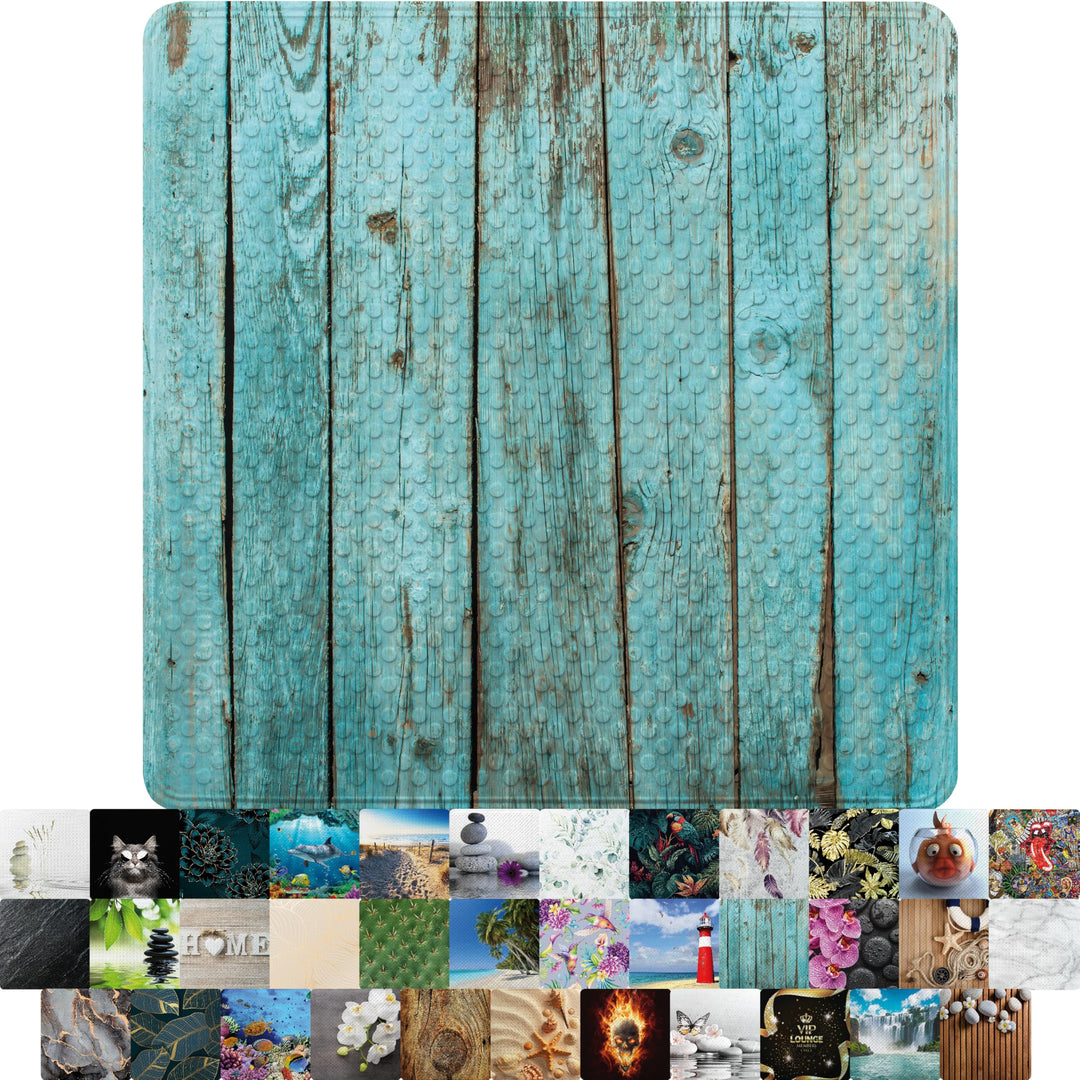 Sanilo Badematte 53 x 53 cm, rutschfeste Duschmatte für Dusche und Badewanne, Antirutschmatte maschi