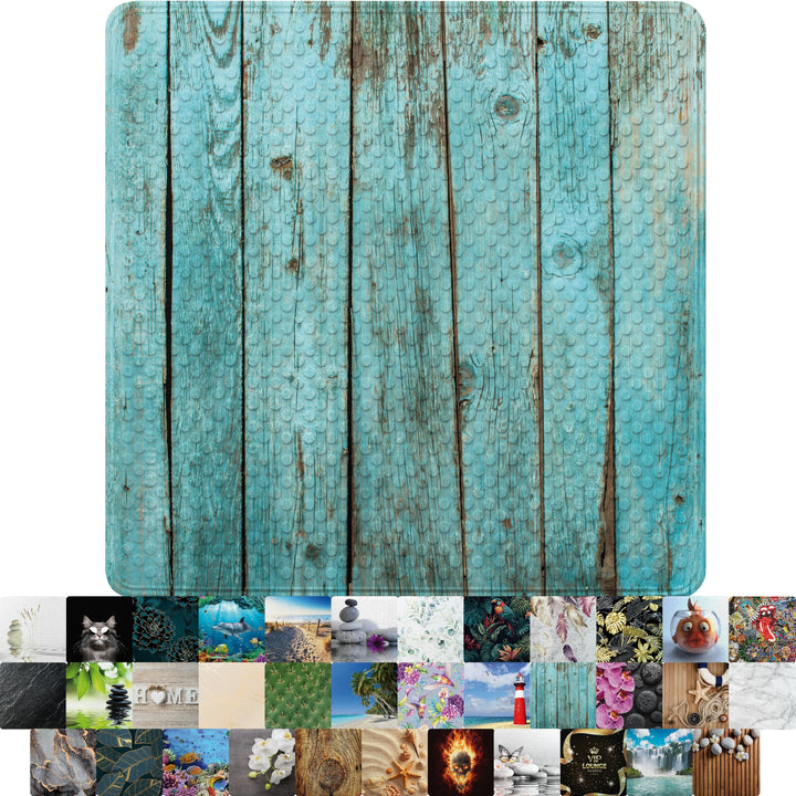 Sanilo Badematte 53 x 53 cm, rutschfeste Duschmatte für Dusche und Badewanne, Antirutschmatte maschi