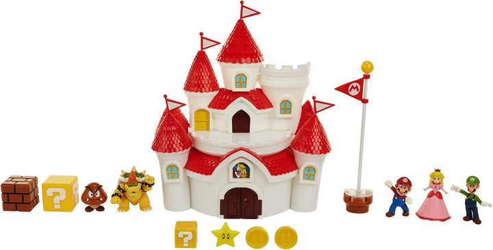 Nintendo NINTENDO SUPER Mario PILZ-PALAST +Figur, 70843-4L, Mehrfarbig, Mehrfarbig