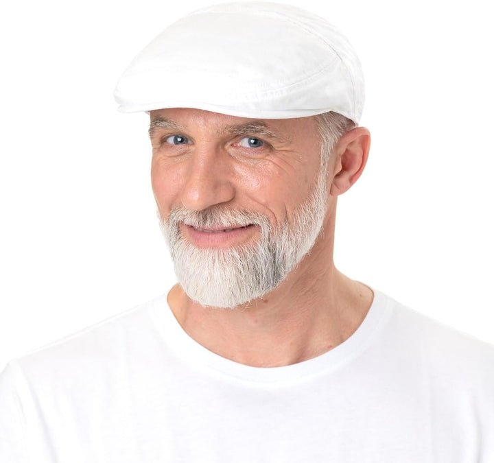 Stetson Paradise Cotton Flatcap Schirmmütze UV-Schutz 40 Herren Sommer Winter S dunkelgrau, S dunkel