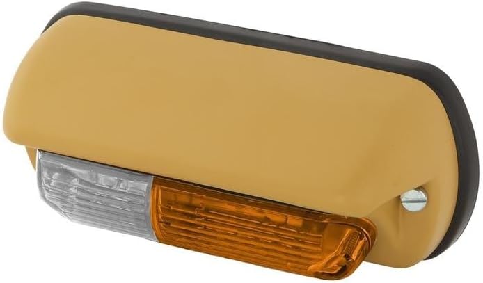 HELLA - Blinkleuchte - Halogen - 6/12V - Einbau/geschraubt - Lichtscheibenfarbe: gelb - Stecker: Cri