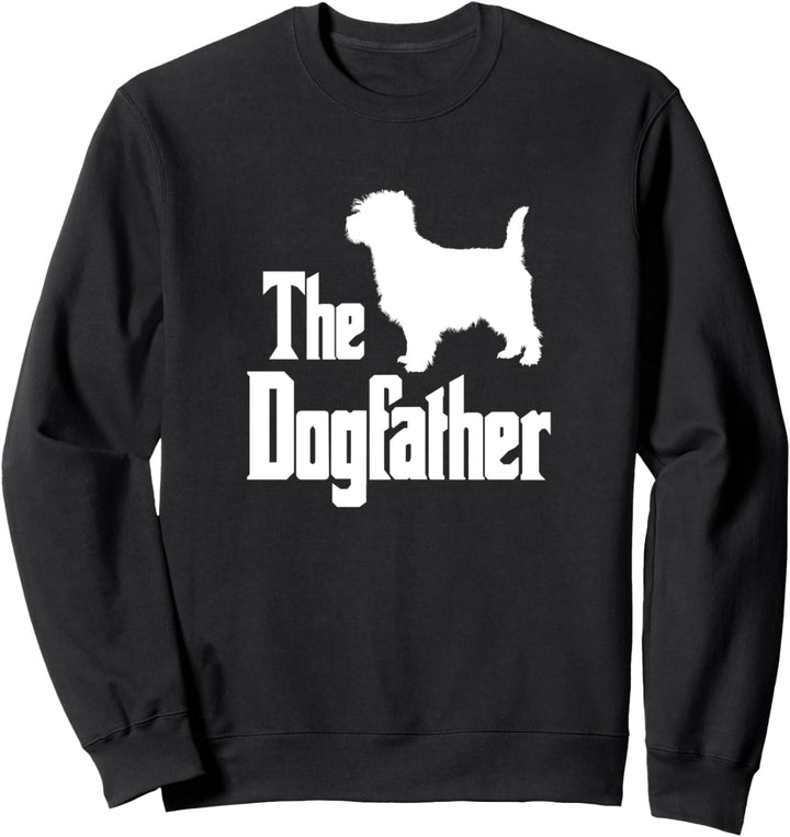 The Dogfather, Hund, Geschenk, lustiges Cairn Terrier Sweatshirt