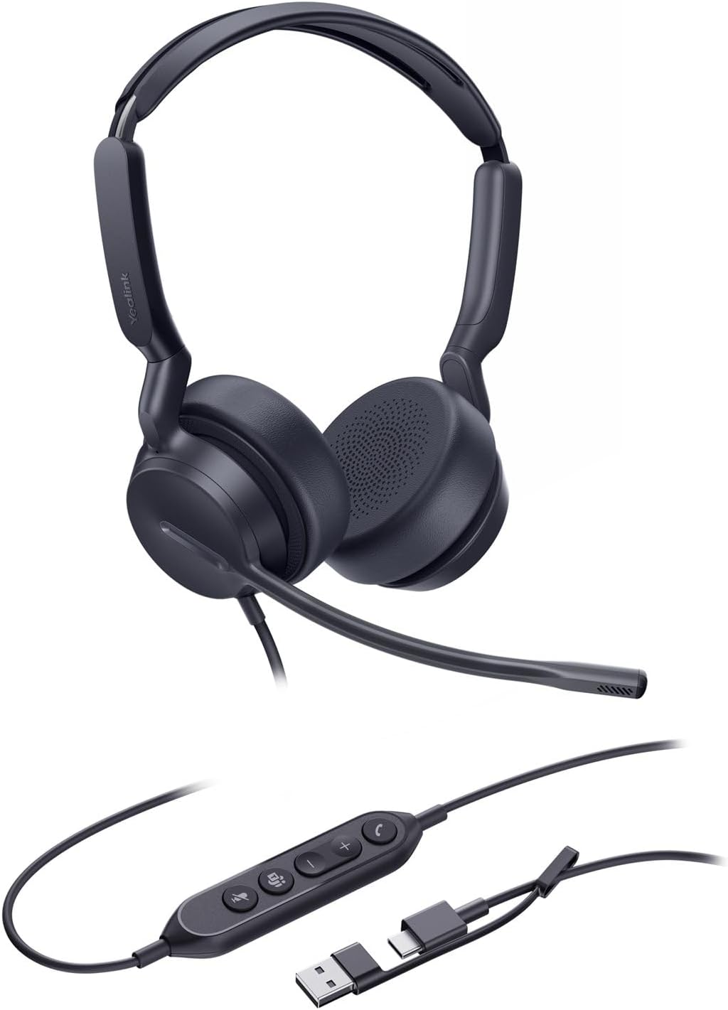 Yealink Headset UH42 Mono Teams USB-C/A, UH42 Mono Teams