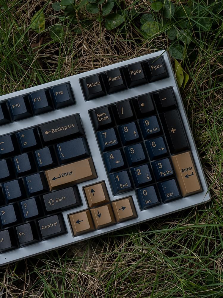 Blue Samurai Keycaps Set 173 Tasten Doubleshot Cherry Profile Custom Keyboard Keycaps für Cherry MX
