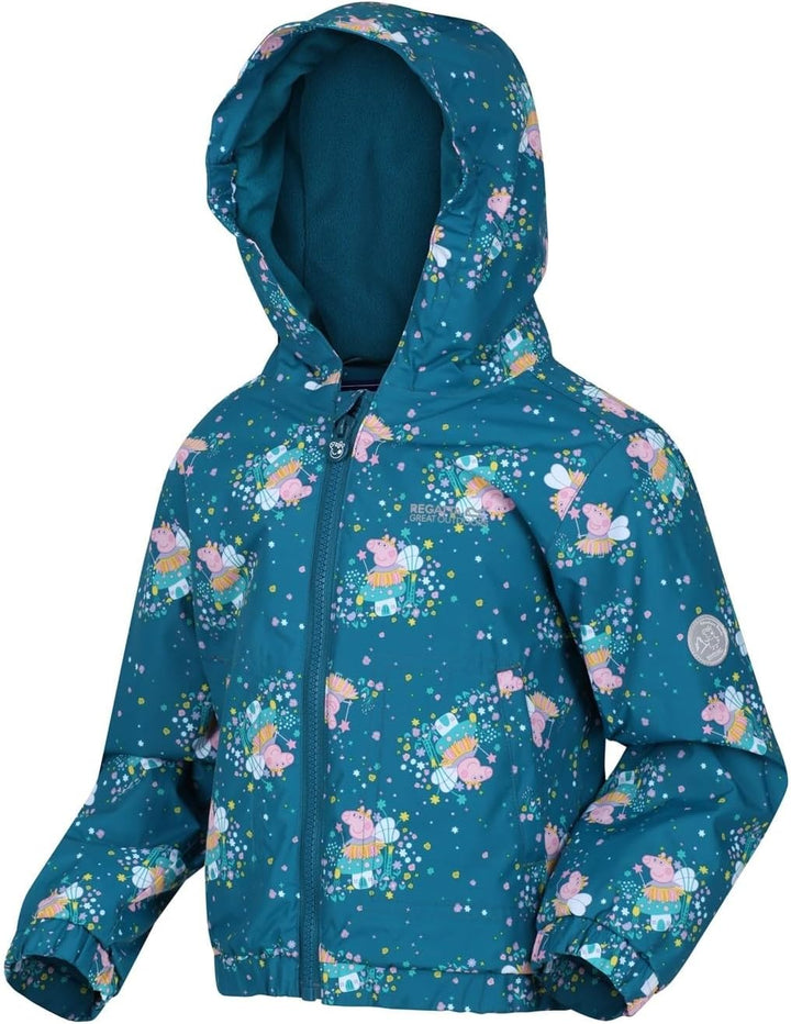 Regatta Unisex Kinder Peppa Muddy Puddle Jacket 6 Monate Gulfstream, 6 Monate Gulfstream