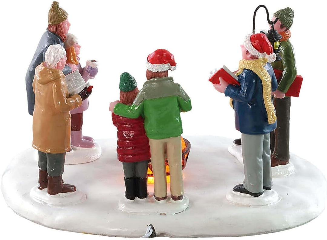 Lemax 84362 - Toasty Caroling - Beleuchtetes Accessoire - NEU 2018 - General Product - Lagerfeuer -