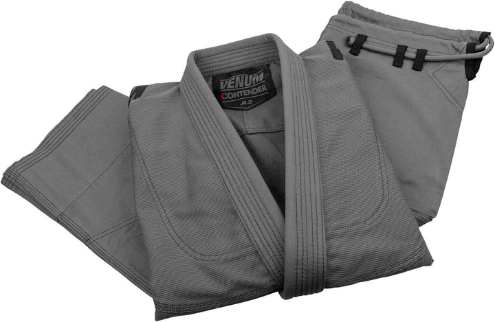 Venum Herren Contender Evo BJJ Kampfanzug Dunkelgrau A5, Dunkelgrau A5