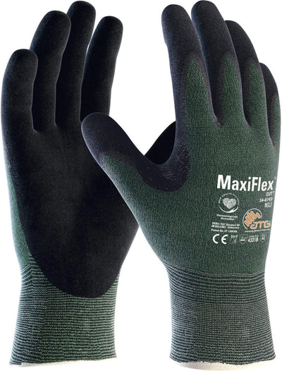 vasalat Schnitt-Schutzhandschuhe ATG MaxiFlex®Cut Arbeitshandschuhe Grösse 10 XL | 5 Paar, 10