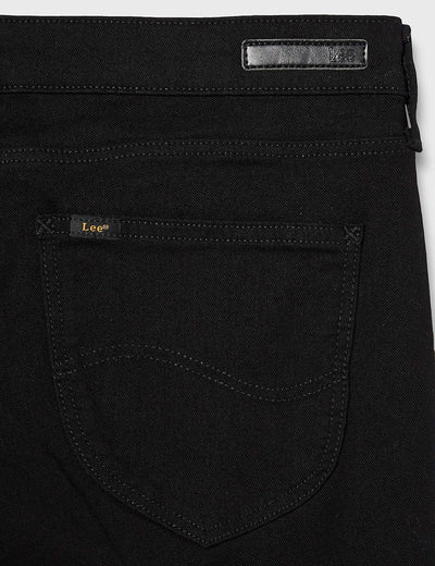 Lee Damen Scarlett Skinny Jeans 25W / 31L Black Rinse, 25W / 31L Black Rinse