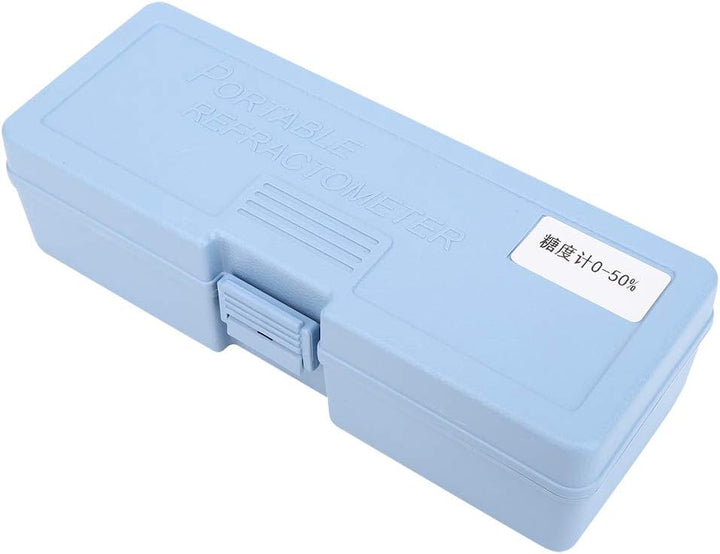 Brix-Refraktometer zur Messung von Zucker, 0-50% Brix-Refraktometer Brix-Refraktometer mit ATC, trag