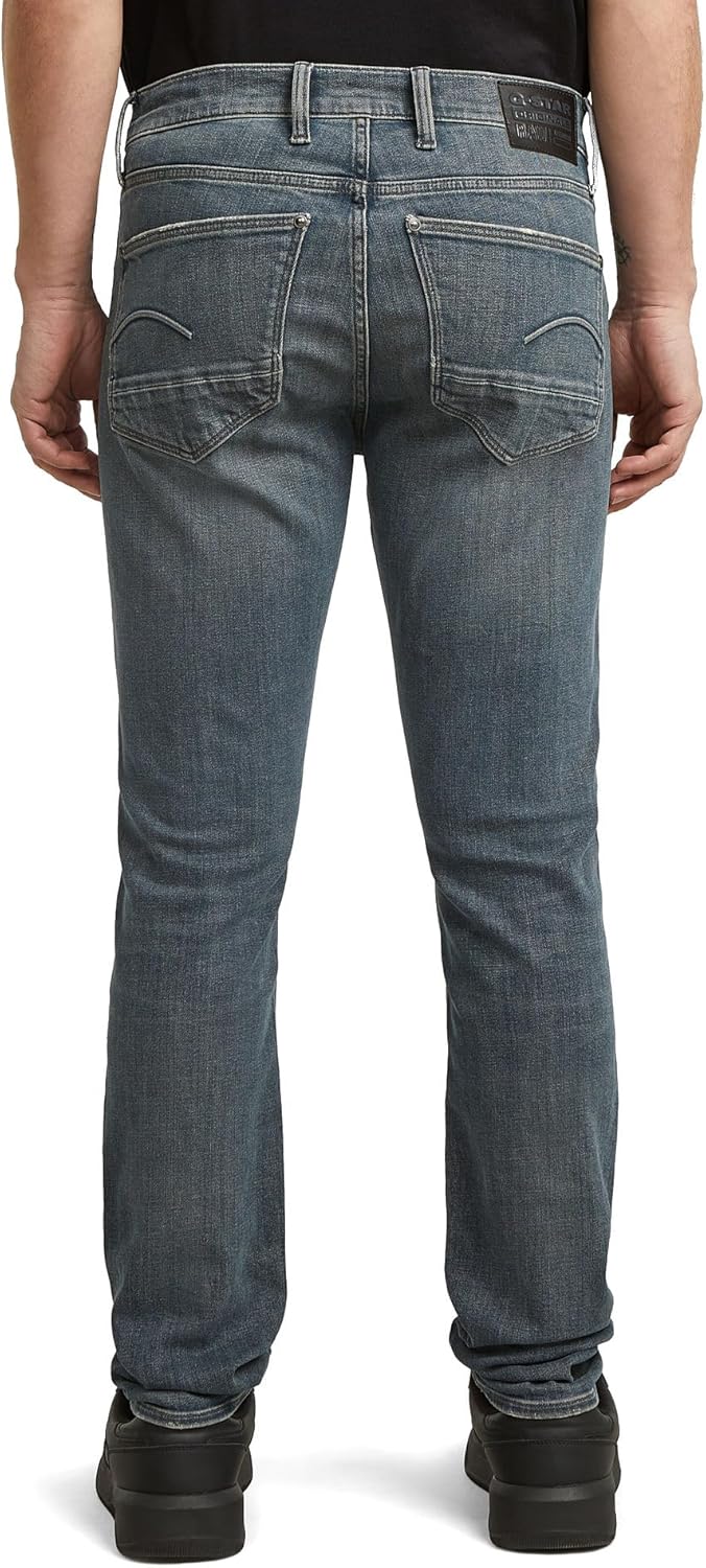 G-STAR Herren Revend FWD Skinny Jeans 30W / 30L Blau (Antic Sand Blast Restored D20071-d842-h781), 3