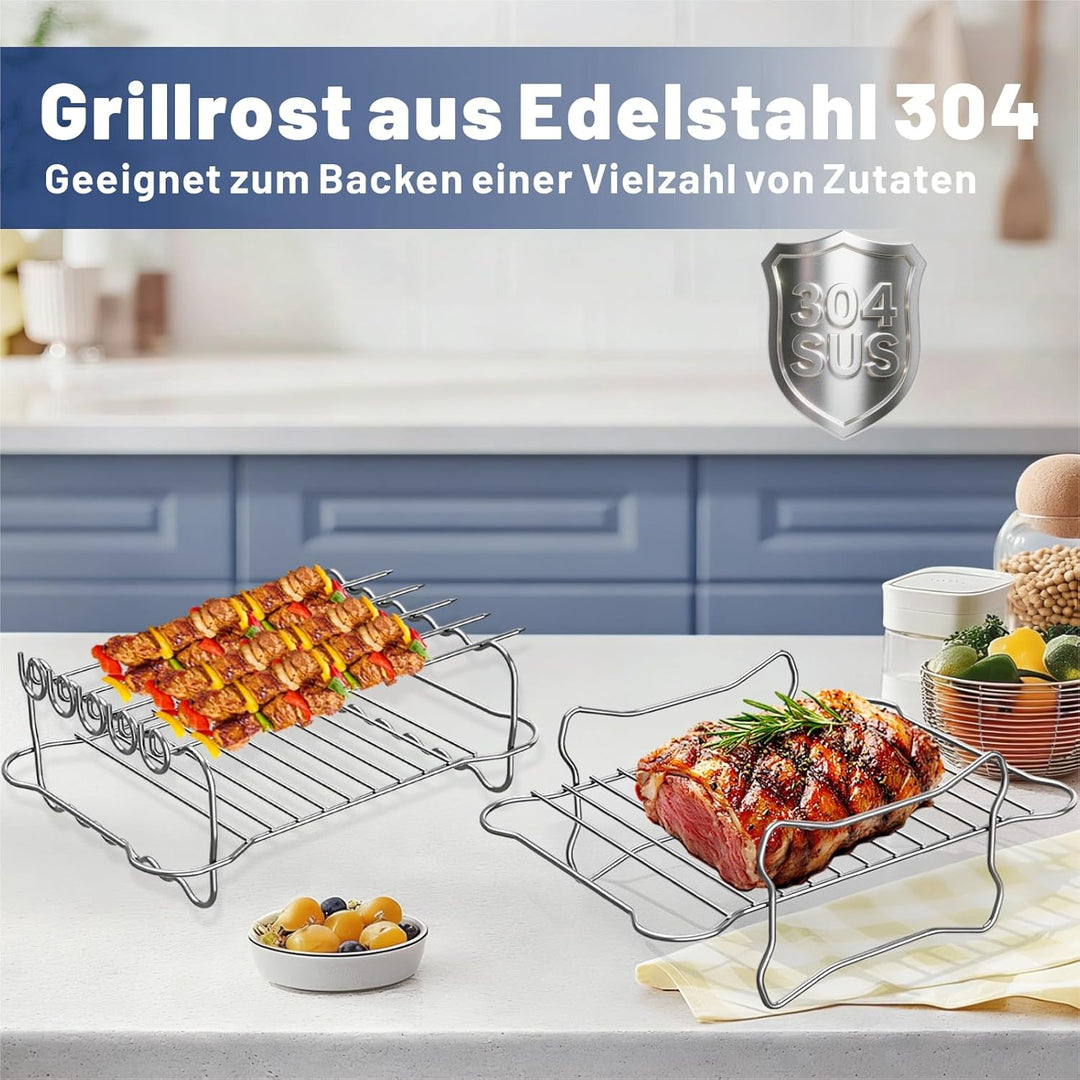 Heissluftfritteuse Zubehör für Philips Airfryer 4000 Series 10L, Silikonform Heissluftfritteuse Zube