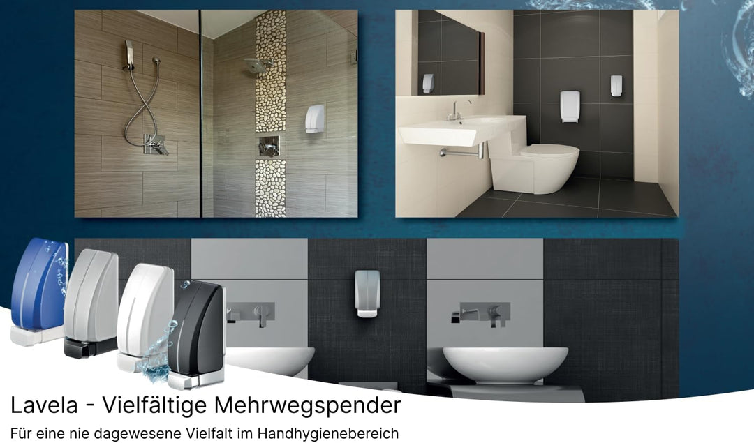 Blanc HYGIENIC Grobreiniger Lavela Titan Basis – Handreiniger pH-neutral, lösungsmittelfrei, 4x 1.7