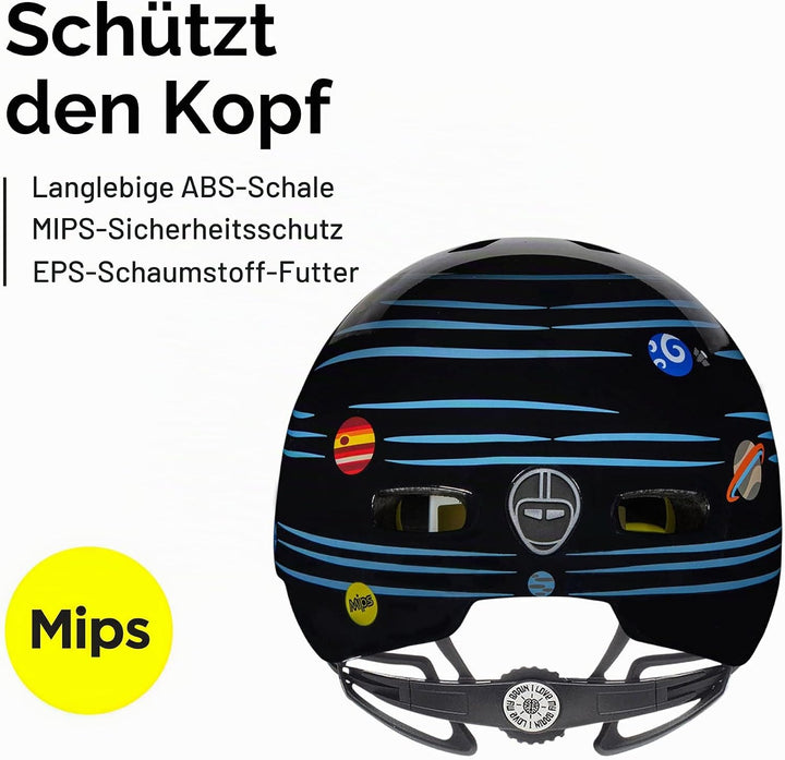 Nutcase Little Nutty MIPS Fahrradhelm 'Defy Gavity' Gloss, S