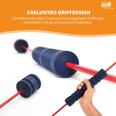 SISSEL® Sport Swing Plus | Core-Training & Rumpfmuskulatur | Exklusives Griffdesign | Fitness & Spor