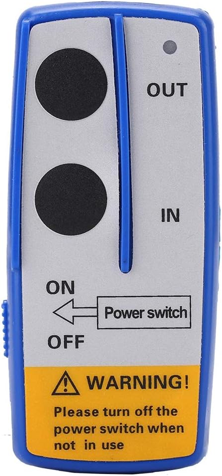 Drahtlose Fernbedienung, Qiilu Windensteuerung, 12V 50ft Universal Kit für die drahtlose Windenferns