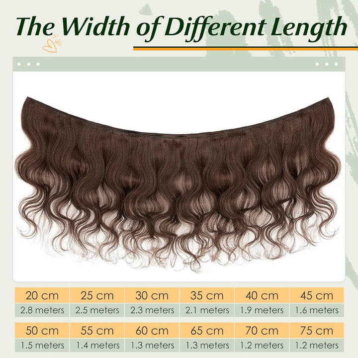 Elailite Haartressen Echthaar Sew in Bündel Hair Extensions Tressen Haarverlängerungen Brasilianisch