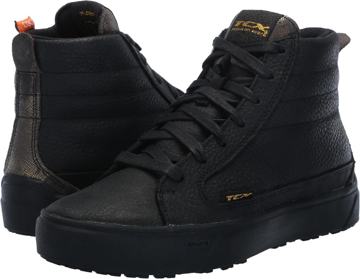 TCX Damen Street 3 Lady WpWasserdichte Motorradschuhe 36 EU Black Black Gold, 36 EU Black Black Gold