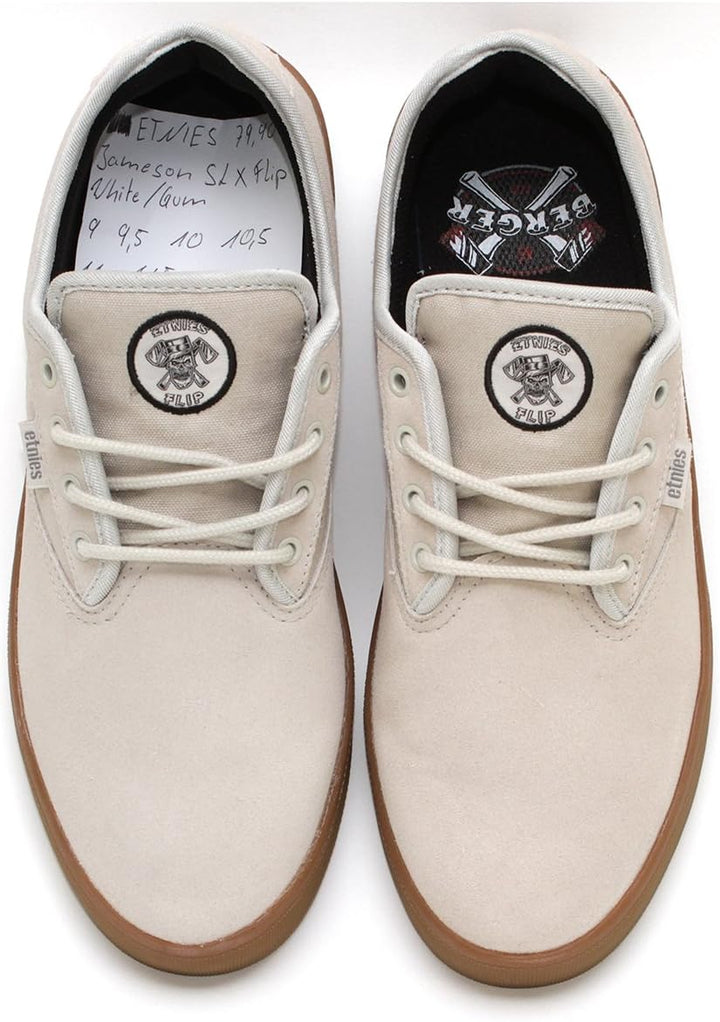 Etnies Jameson SL X Flip - White/Gum - Men´s
