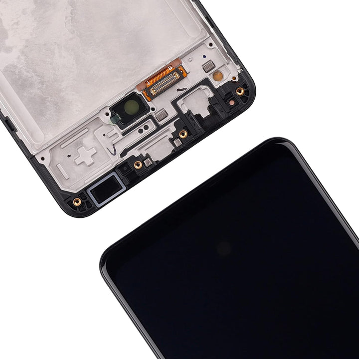 SwarKing AMOLED kompatibel mit Samsung Galaxy A31 LCD Display Touch Screen Digitizer (Schwarz mit Ra