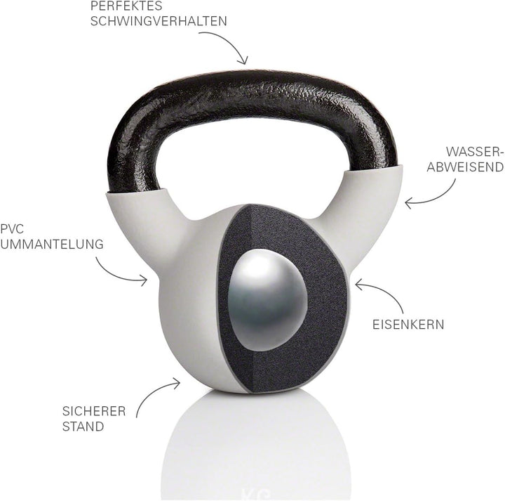 Sport-Tec Kettlebell, Kugelhantel, Workout, Fitness, Bodybuilding, Kurzhantel, Gewichtskugel, Schwun