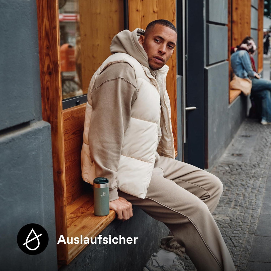 Stanley Aerolight Transit Thermobecher - Hält 4-6 Stunden Heiss - Spülmaschinenfest - Kaffeebecher T