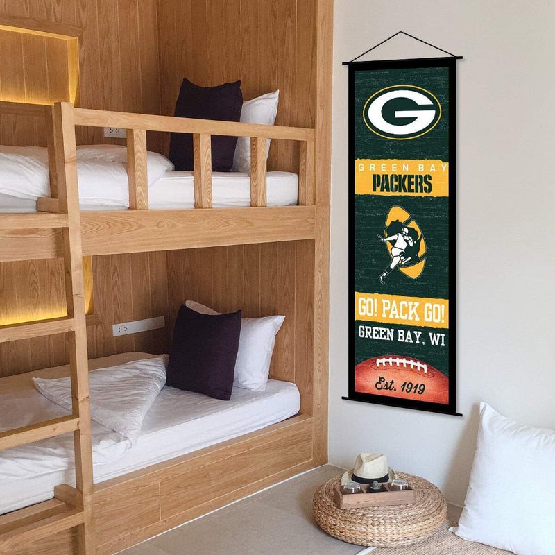 Green Bay Packers Banner und Schriftrollschild