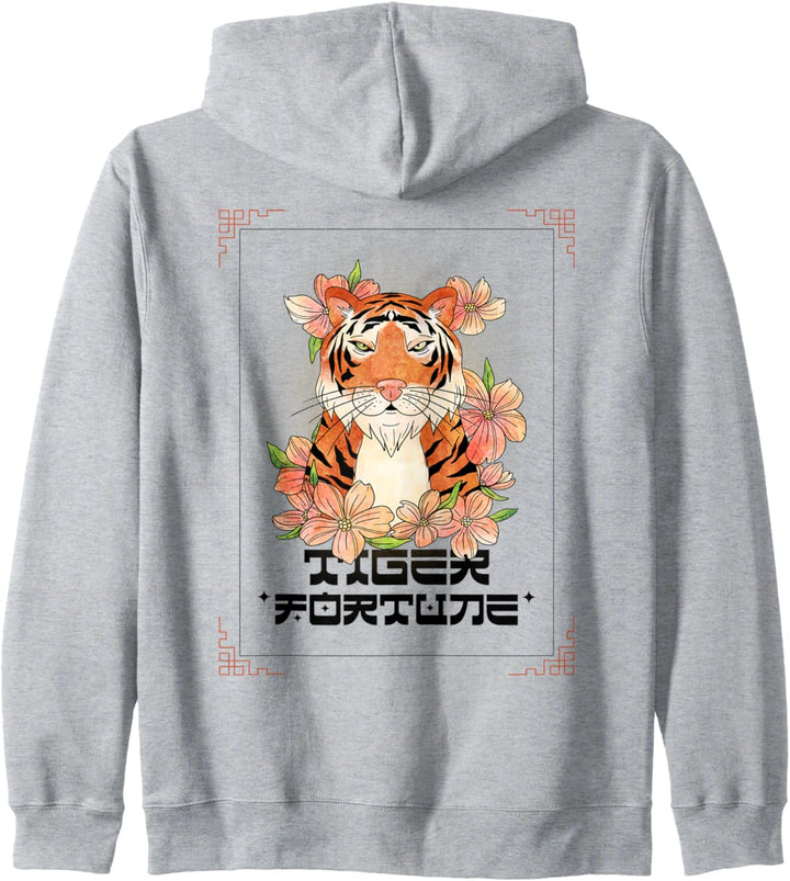 Chinesisches Mond-Symbol Neujahr des Tigers Kapuzenjacke
