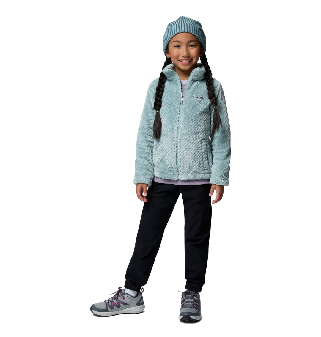 Columbia Mädchen Fire Side Sherpa-fleecejacke mit Durchgehendem Reissverschluss Sherpa-Fleecejacke m
