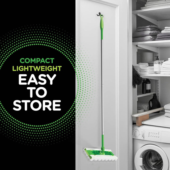 Swiffer PG-7631 Sweeper 2-in-1-Starter-Kit für Bodenreiniger mit Mopp und Besen