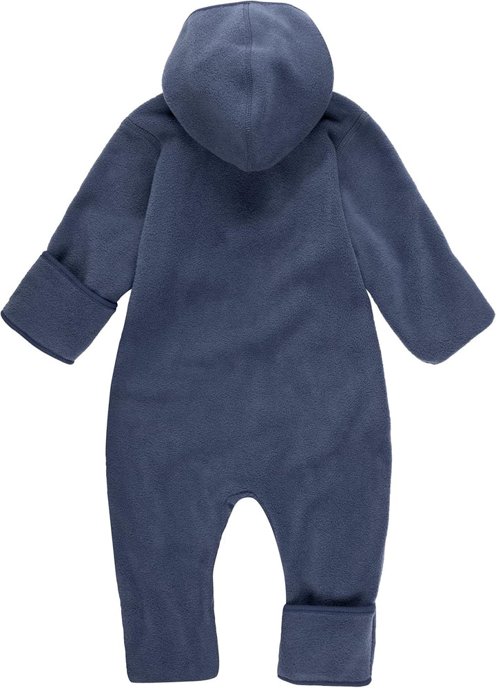 Höhenhorn Ibex Baby Fleece Overall Winter Herbst Strampler Kleinkind mit Kapuze 62 Dunkelblau, 62 Du