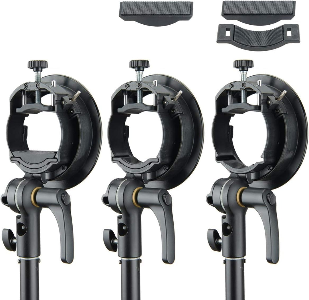Godox S2 Speedlite S-Type Halterung Bowens Mount Blitzhalter für Godox V1 AD200Pro AD400Pro AD200 AD