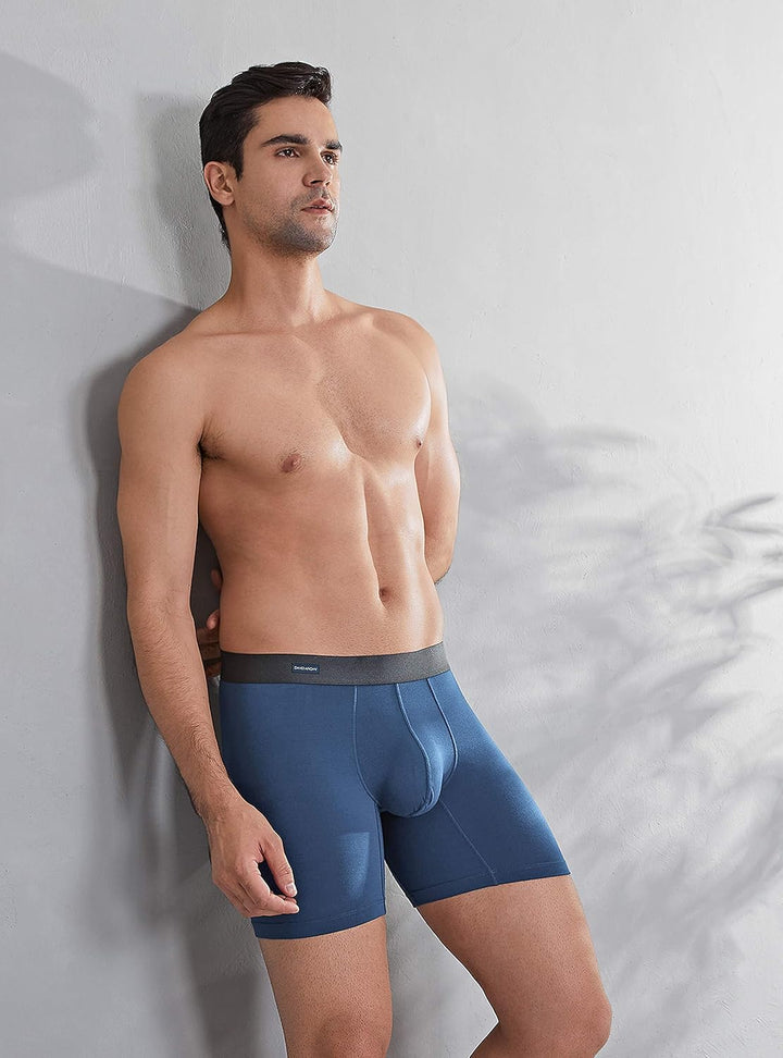 DAVID ARCHY 3/4er Pack Boxershorts, Weich, Hautfreundlich und Luftdurchlässig, Unterwäsche mit Beute