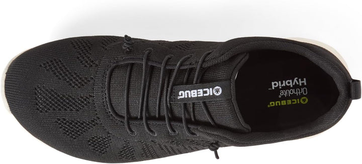 Icebug Eli RB9X nachhaltige, Bequeme Sommer-Sneaker; Damen und Herren 37 EU Schwarz, 37 EU Schwarz