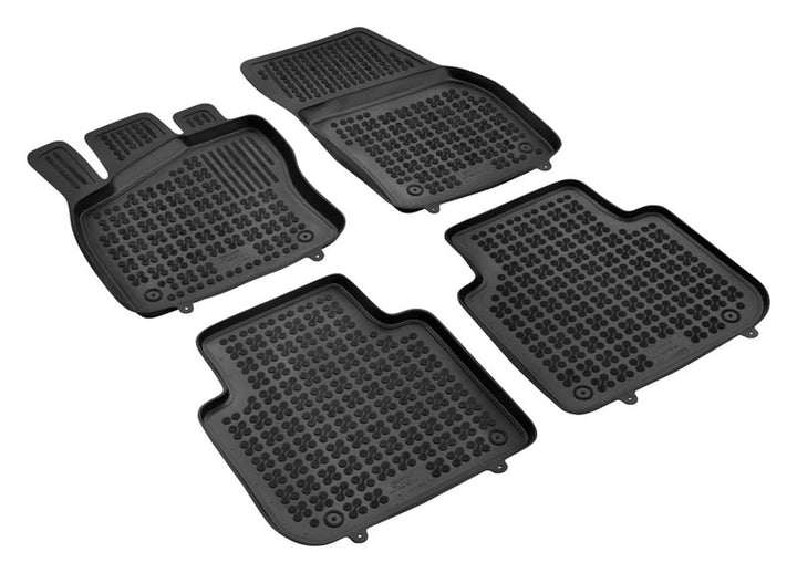 AZUGA Hohe Gummi Fussmatten passend für Skoda Kodiaq ab 2017-11/2023/VW Tiguan Allspace ab 2017/Seat