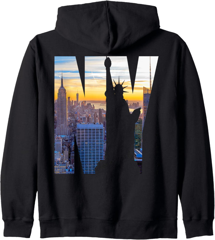 ESB Empire State Building New York City NYC USA Top Rock NY Kapuzenjacke